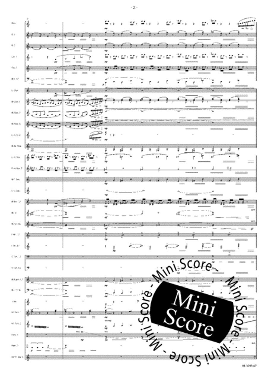 Overture to Avalon Concert Band scores gallery preview page 8