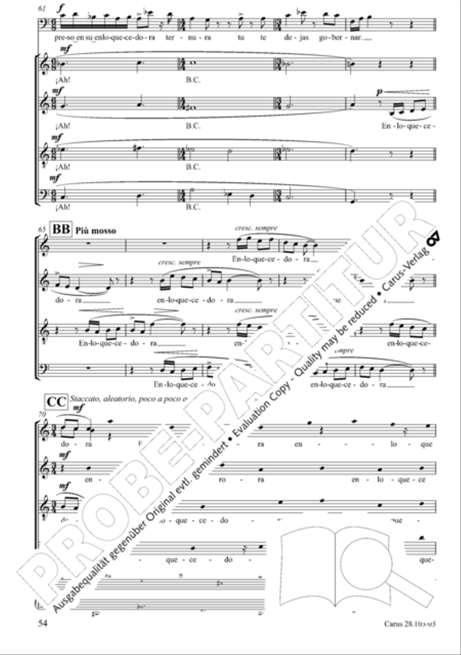 Water Water 4-Part scores gallery preview page 69
