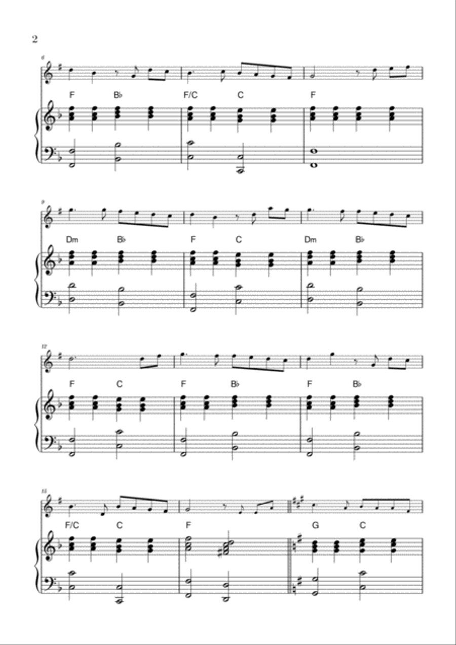 You Raise Me Up Trumpet Solo scores gallery preview page 2