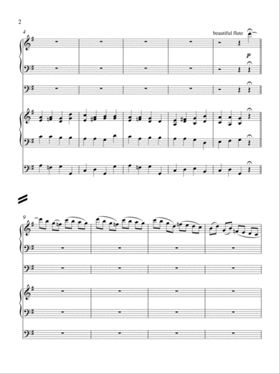 T. S. Variations Organ scores gallery preview page 3