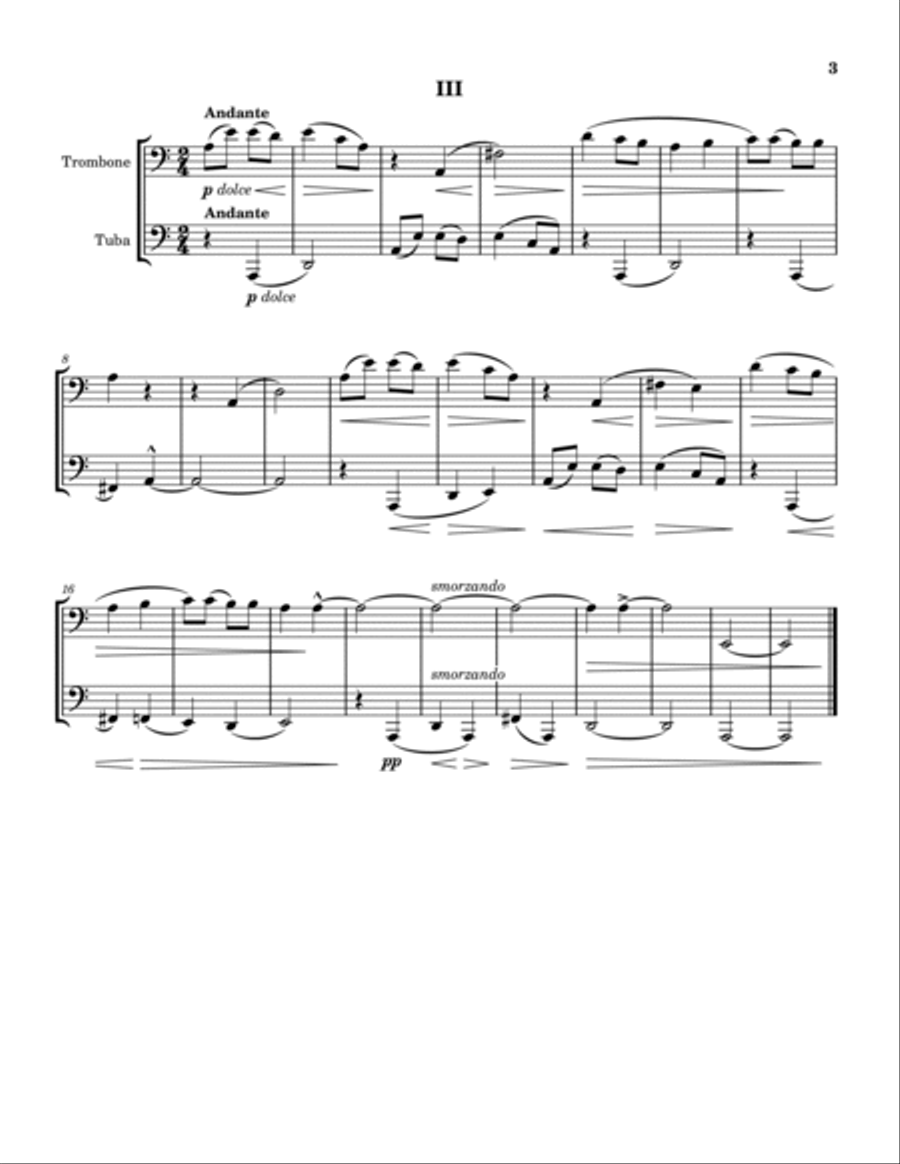 For Children Brass Duet scores gallery preview page 4