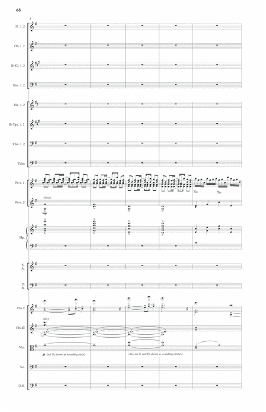 LUX Full Score (Full Orchestra Version) Full Orchestra scores gallery preview page 13