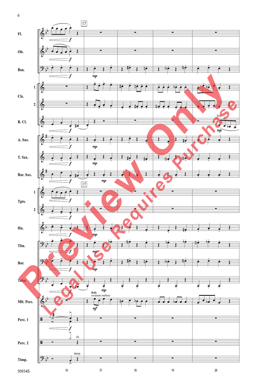 A Nutcracker Assortment Concert Band scores gallery preview page 6