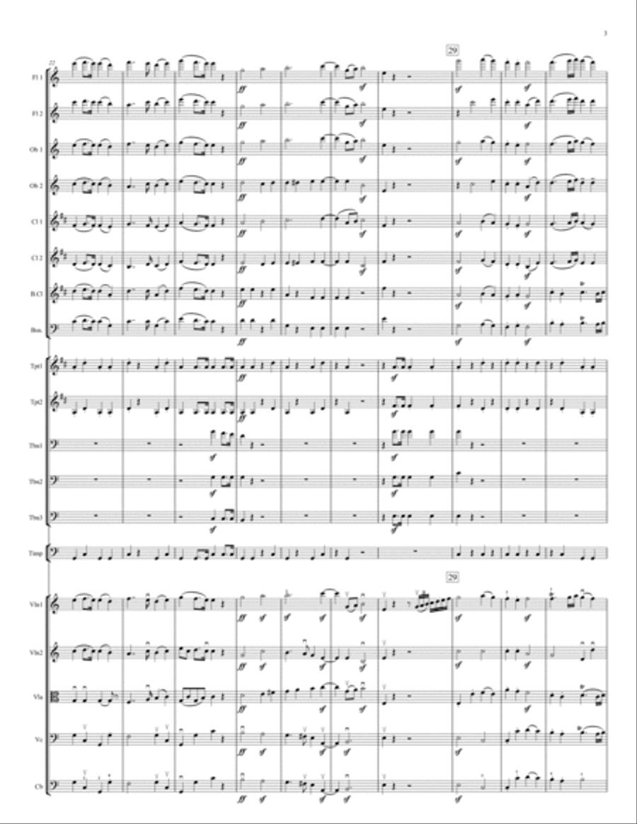 Consecration of the House Full Orchestra scores gallery preview page 3