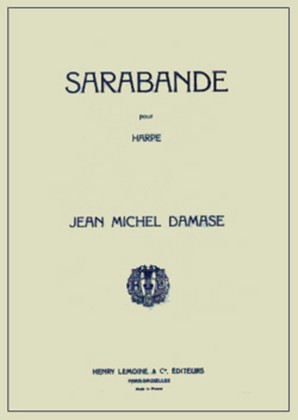 Book cover for Sarabande Op. 8