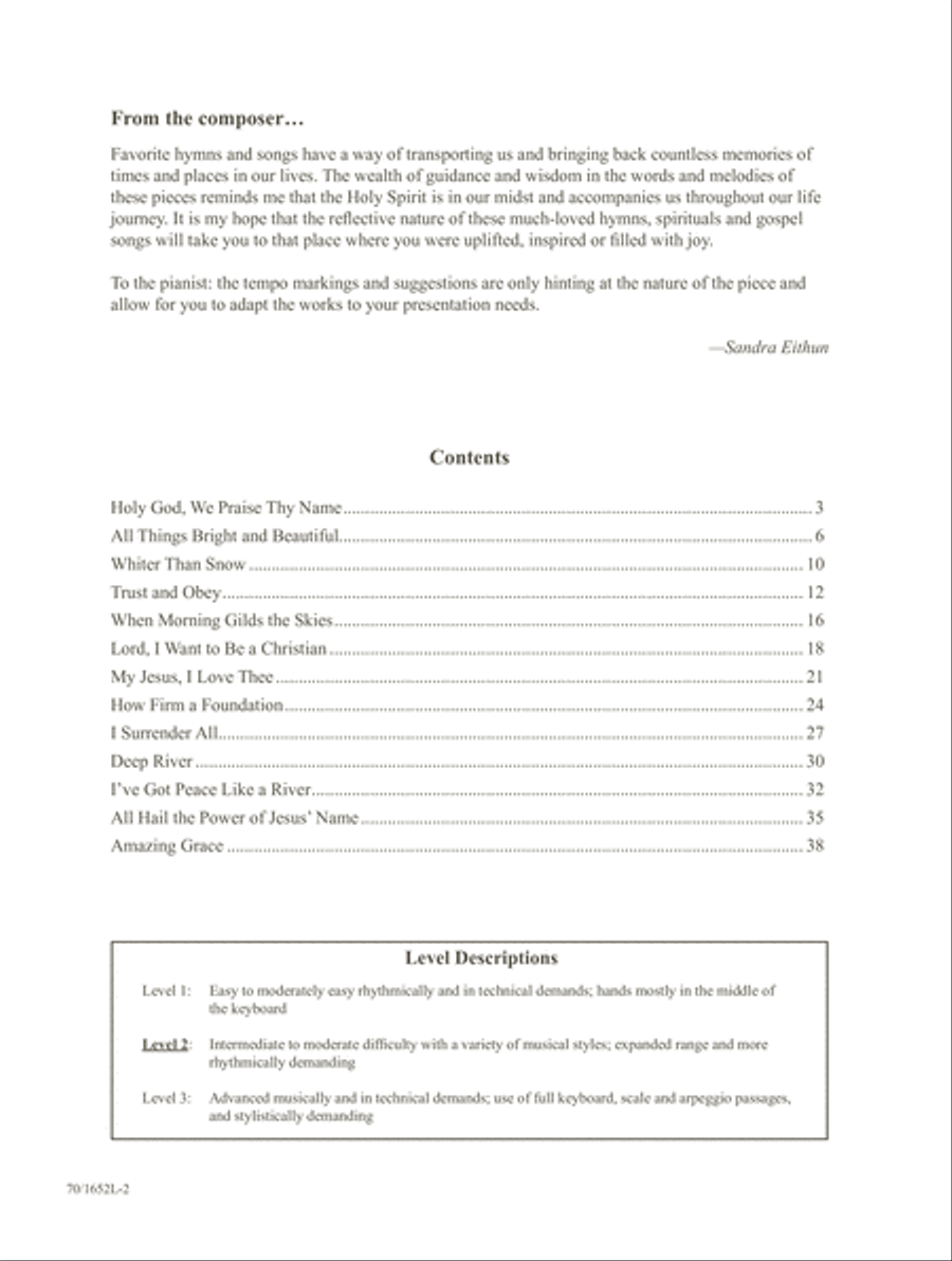 All Things Bright and Beautiful Piano Solo scores gallery preview page 2