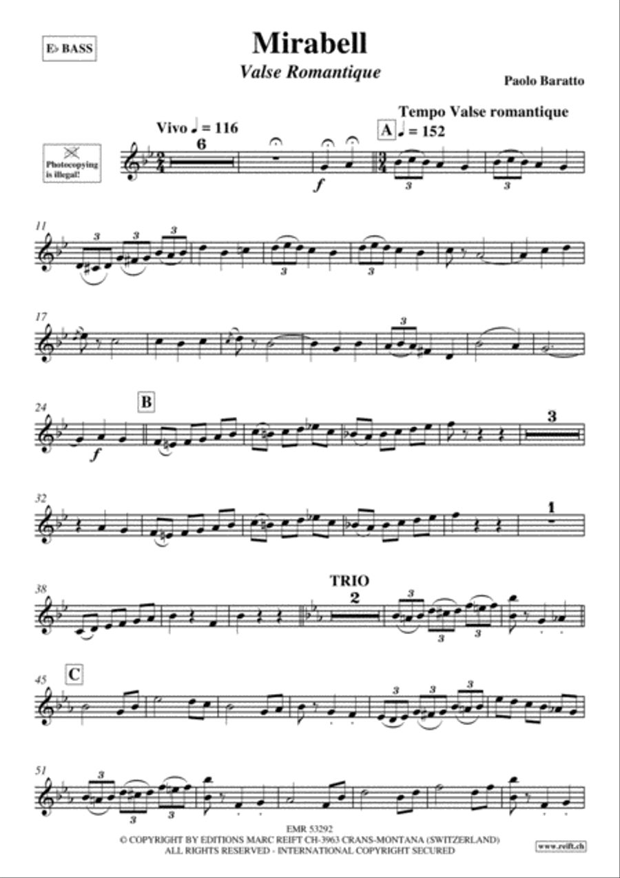 Mirabell Piano Accompaniment scores gallery preview page 2