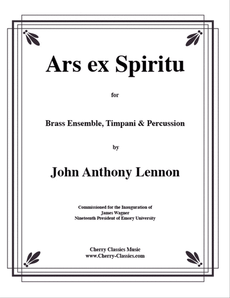 Ars ex Spiritu Ars ex Spiritu Horn scores gallery preview page 1