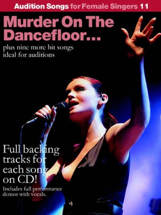 Book cover for Audition Songs Female 11 Book/CD