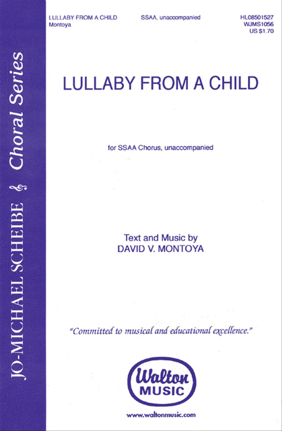 lullaby from a child SSAA scores gallery preview page 1