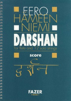 Book cover for Darshan For Flute And 12 Solo Strings