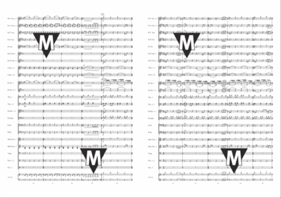 The Story of Anne Frank Fanfare Band scores gallery preview page 7