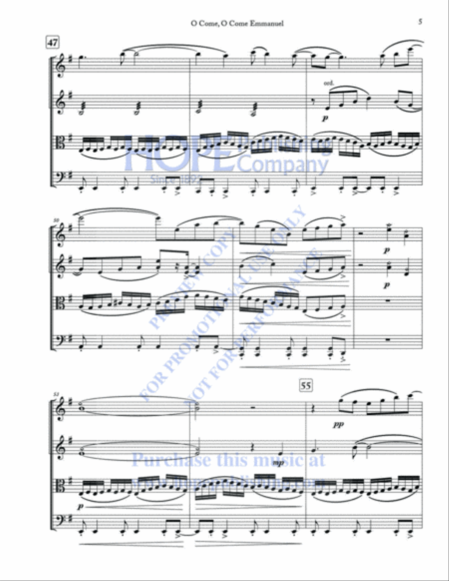 A String Quartet Christmas Vol 2 String Quartet scores gallery preview page 8
