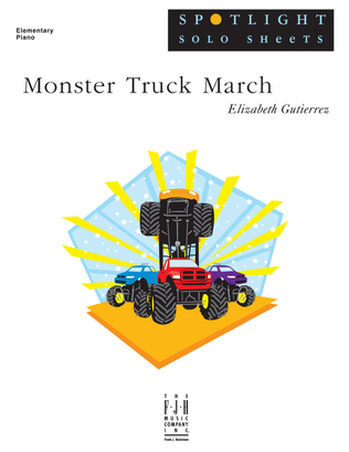 Book cover for Monster Truck March