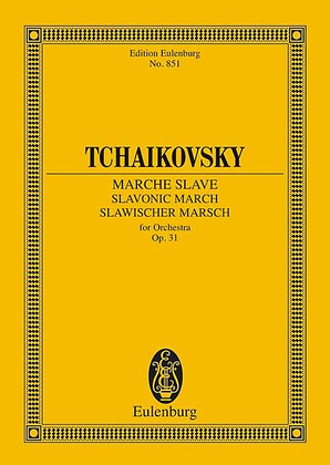 Book cover for Slavonic March, Op. 31, CW 42