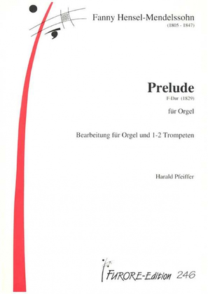 Book cover for Prelude F-Dur