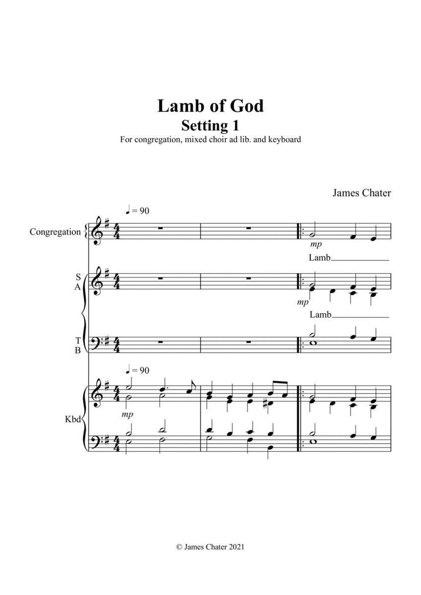 Lamb of God (setting 1) image number null