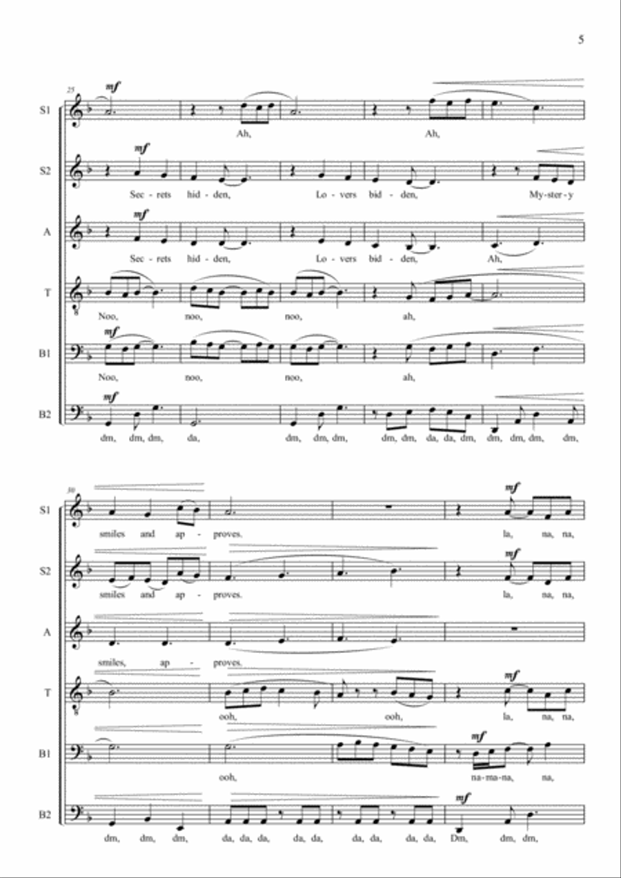 Where the Wind Blows SSATBB scores gallery preview page 6