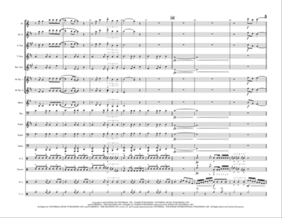 Florida!!! Marching Band scores gallery preview page 5
