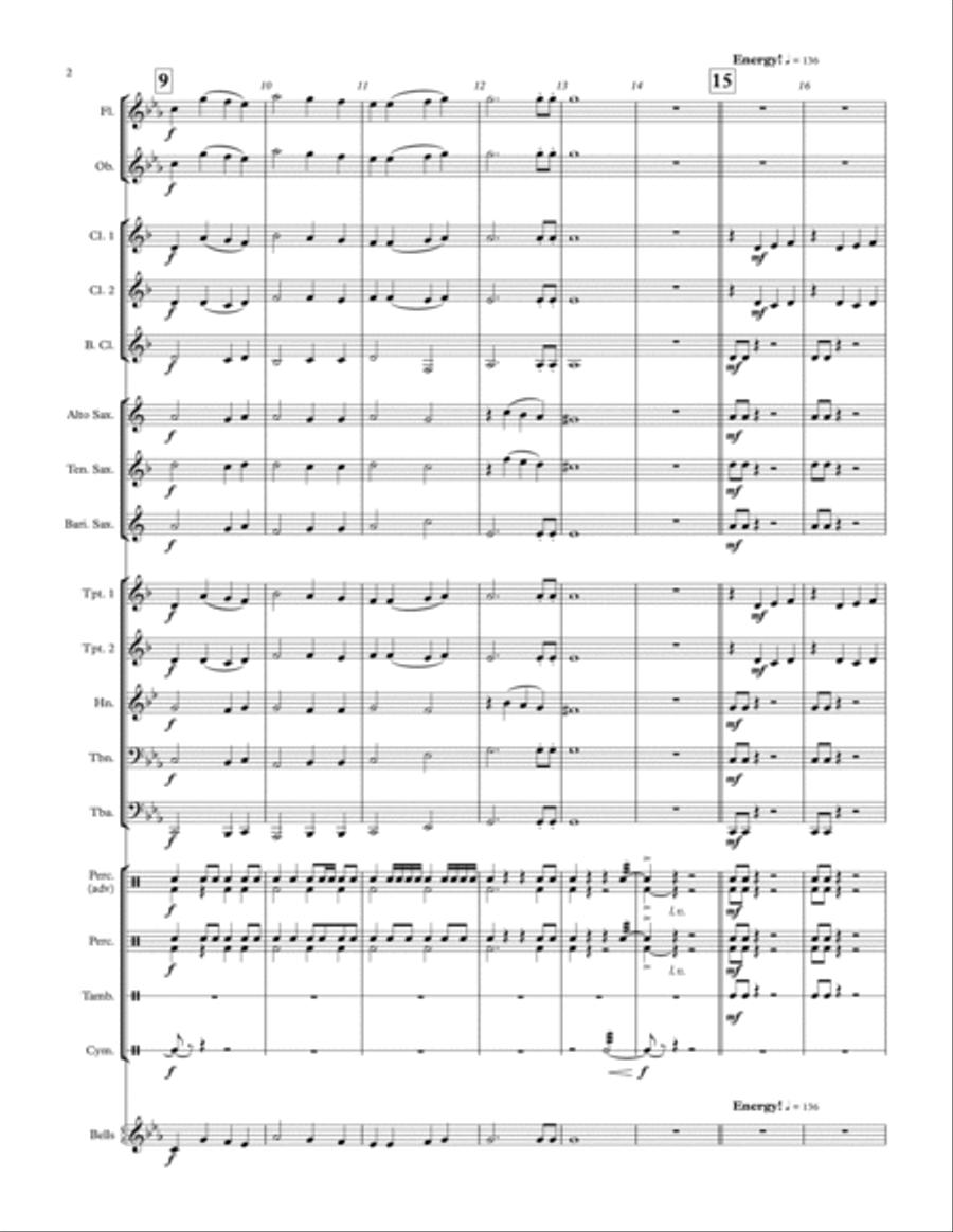 Legend - A piece for young concert band Concert Band scores gallery preview page 2