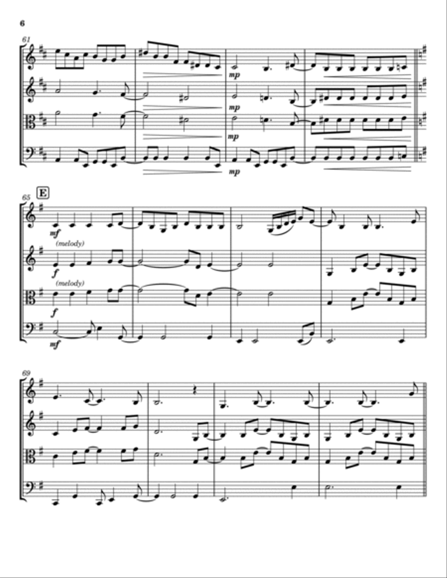Low Low String Trio scores gallery preview page 6