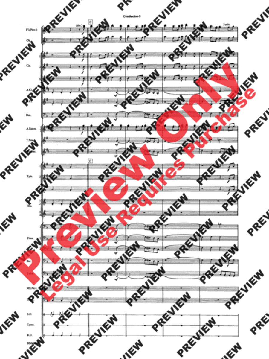 The Civil War The Civil War Concert Band scores gallery preview page 7
