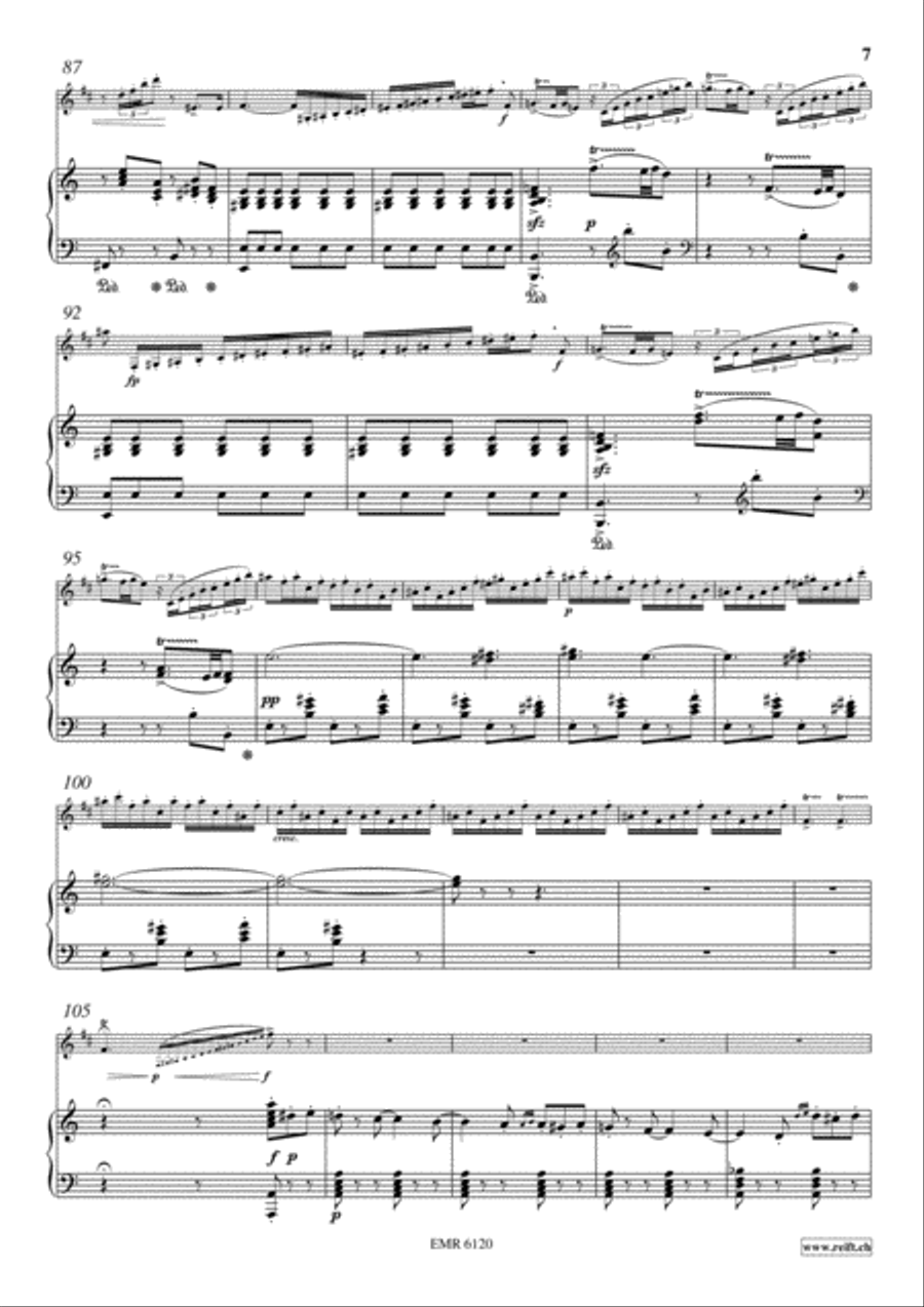 Introduction and Rondo Capriccioso Trumpet Solo scores gallery preview page 6