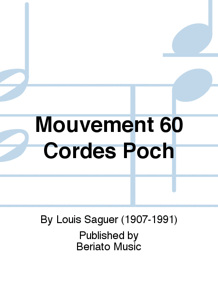 Mouvement 60 Cordes Poch