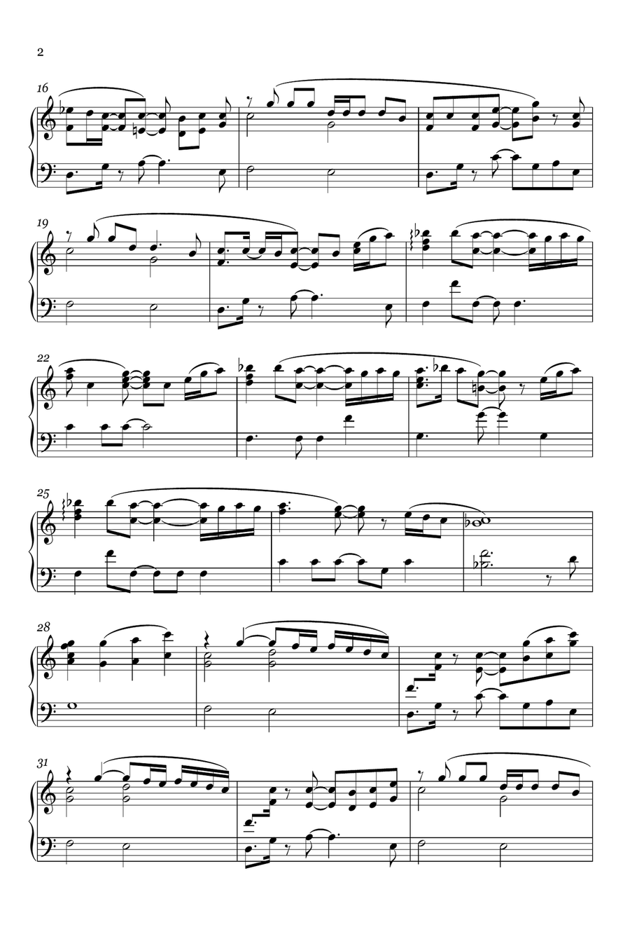 Seasons Of Love Carillon scores gallery preview page 2