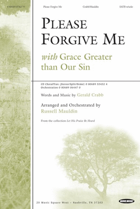 Book cover for Please Forgive Me - Anthem