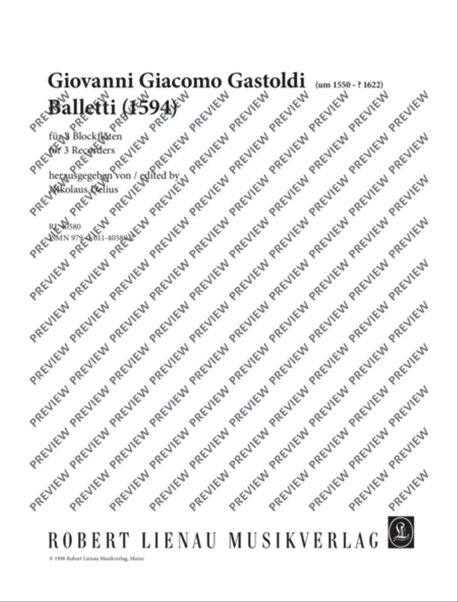 Balletti Balletti Recorder scores gallery preview page 2