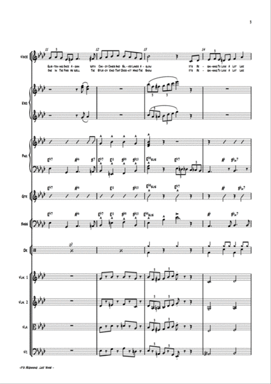 It's Beginning To Look Like Christmas Chamber Orchestra scores gallery preview page 6