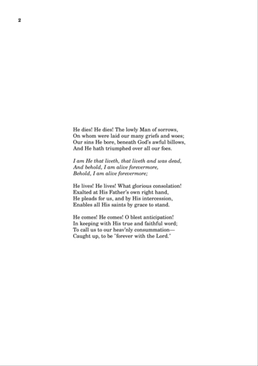 I am He Divisi scores gallery preview page 2