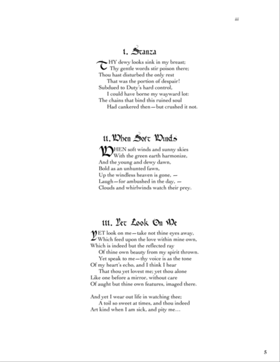 Collected Songs, Volume II (1998-2016) Voice scores gallery preview page 5