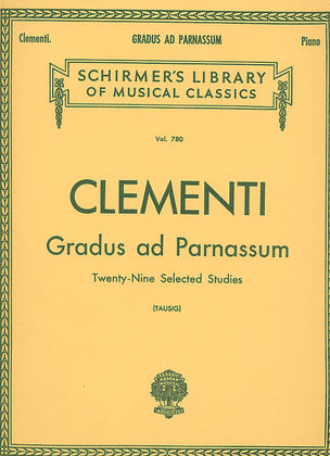 Book cover for Gradus Ad Parnassum