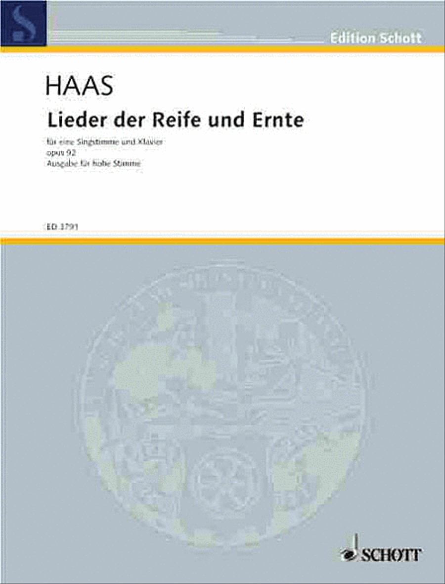 Lieder Der Reife Und Ernte High