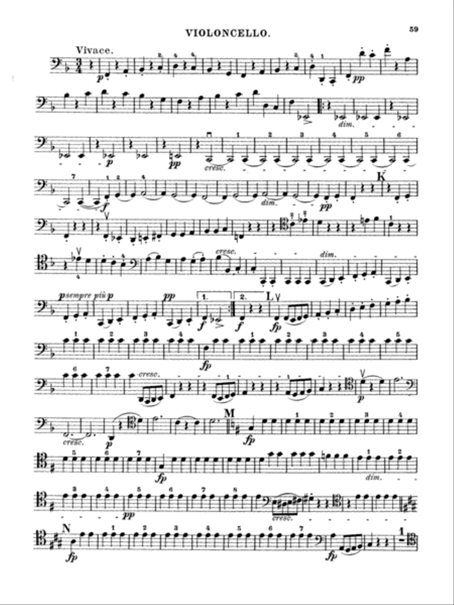 Beethoven: String Quartet, Op. 135 No. 16 String Quartet scores gallery preview page 3