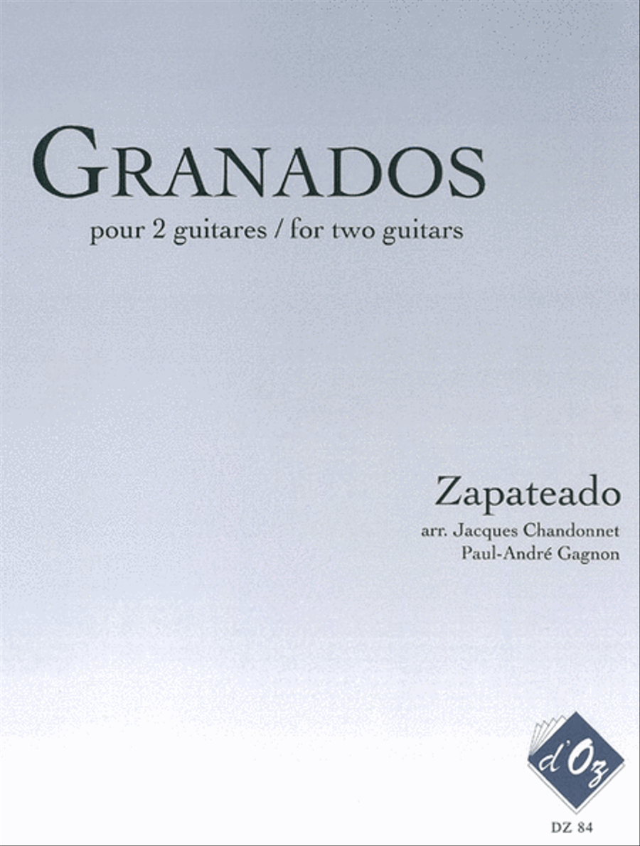 Zapateado Classical Guitar scores gallery preview page 1