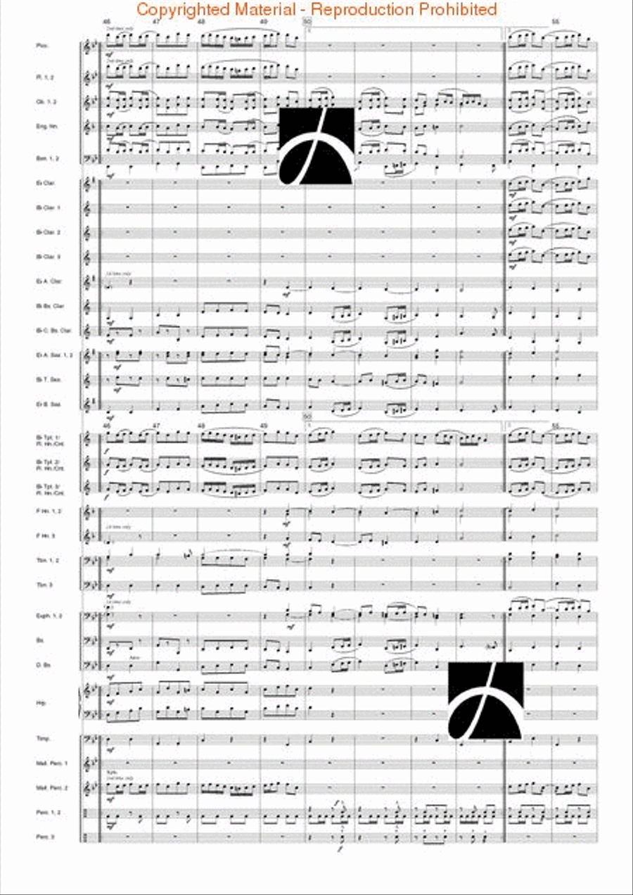 Tanczi Tanczi Concert Band scores gallery preview page 7