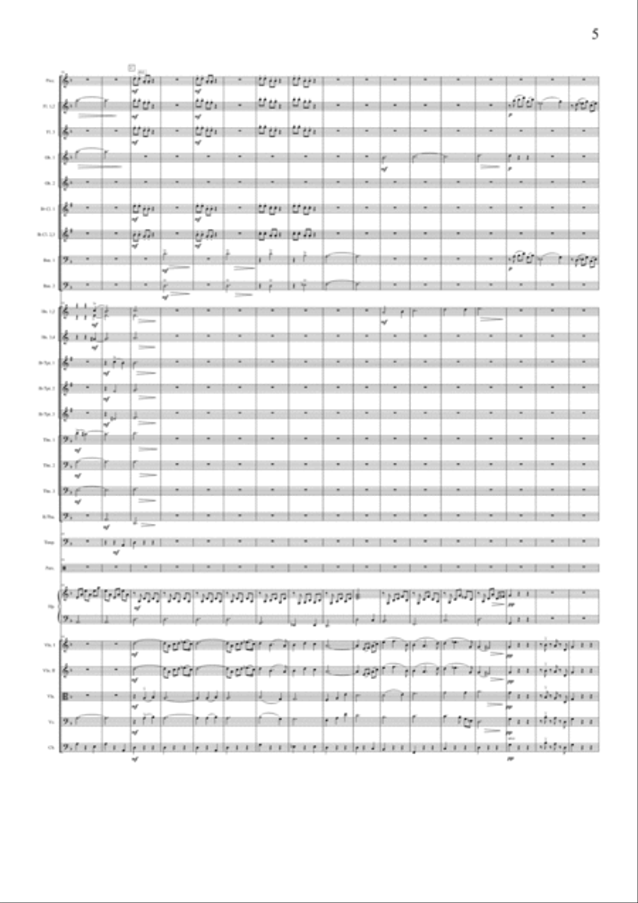 Intermezzo Full Orchestra scores gallery preview page 5