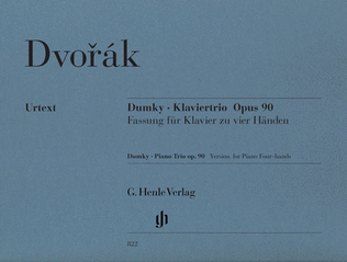 Book cover for Dumky Piano Trio, Op. 90