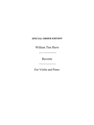 Book cover for Reverie Op.27