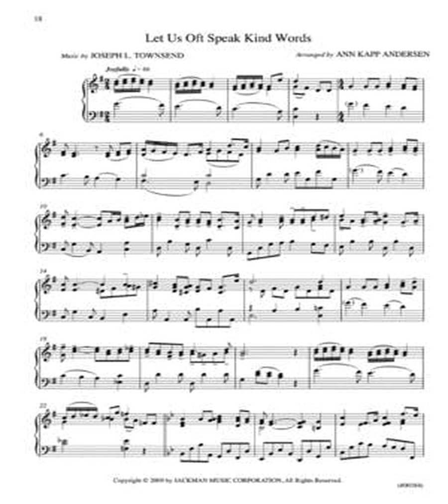 As Sisters in Zion - Vol. 2 - Piano Solos Piano Solo scores gallery preview page 2