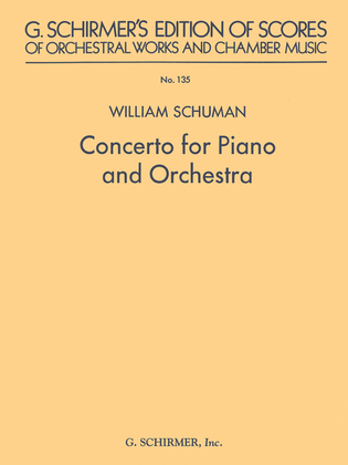 Concerto for Piano and Orchestra