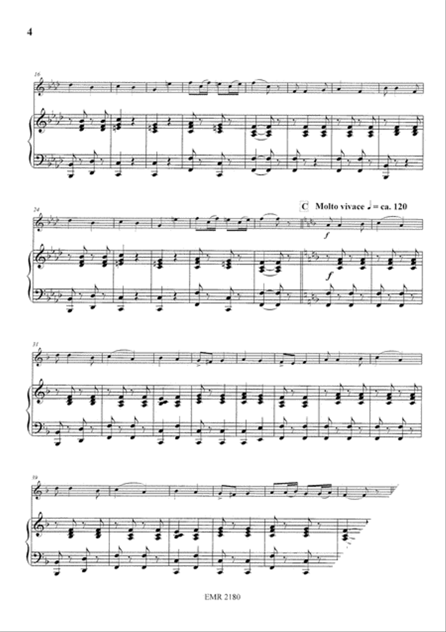Paprika Alto Saxophone scores gallery preview page 4