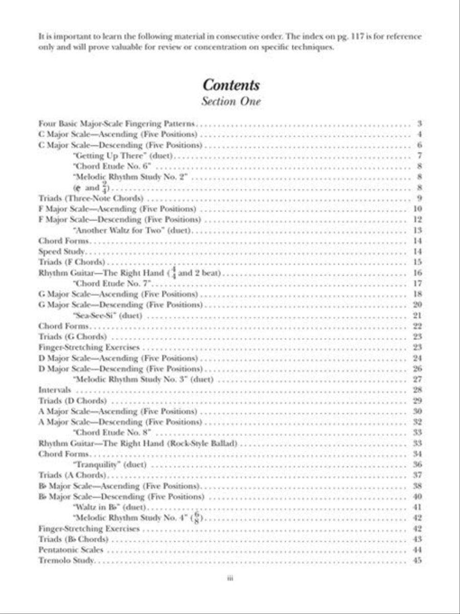 A Modern Method for Guitar – Complete Method Acoustic Guitar scores gallery preview page 11