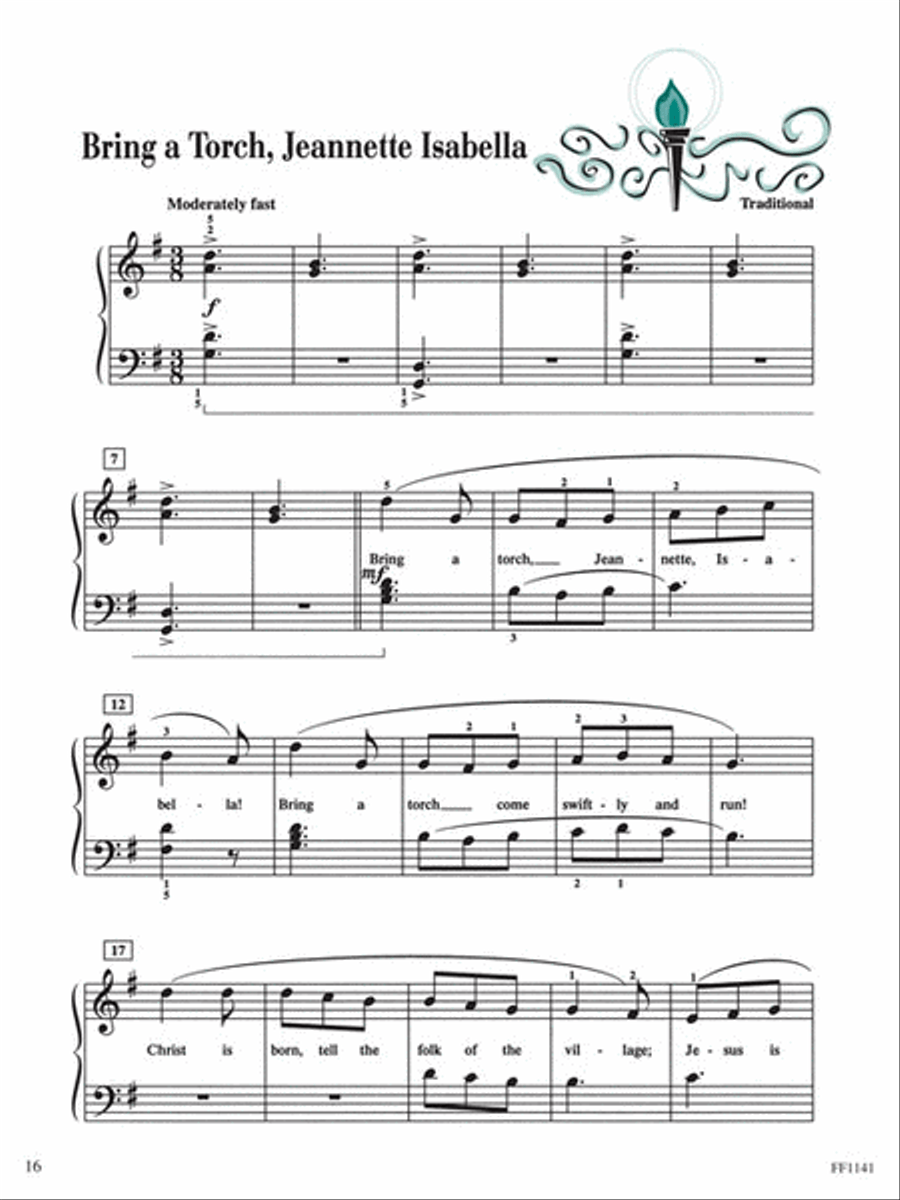Level 3A – Christmas Book Piano Method scores gallery preview page 2