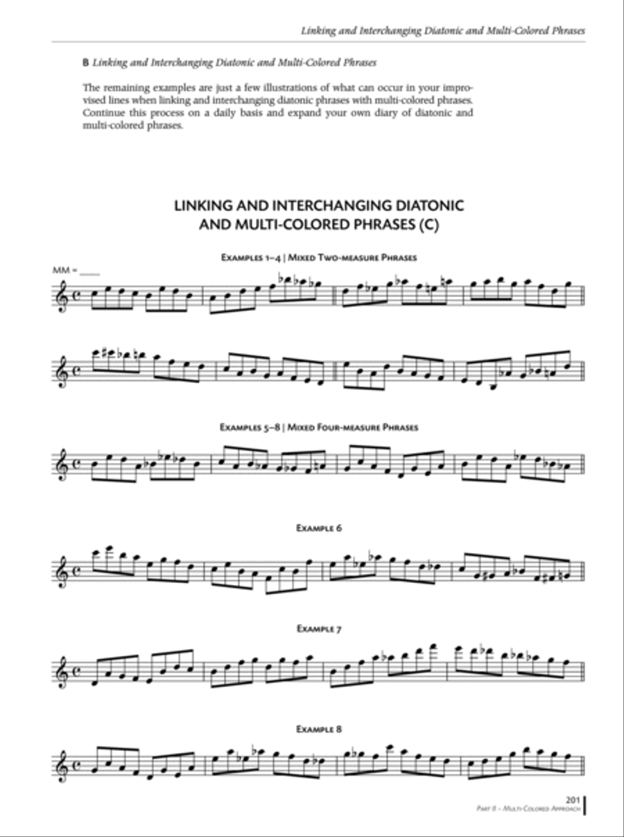 Contrast and Continuity in Jazz Improvisation - Collection