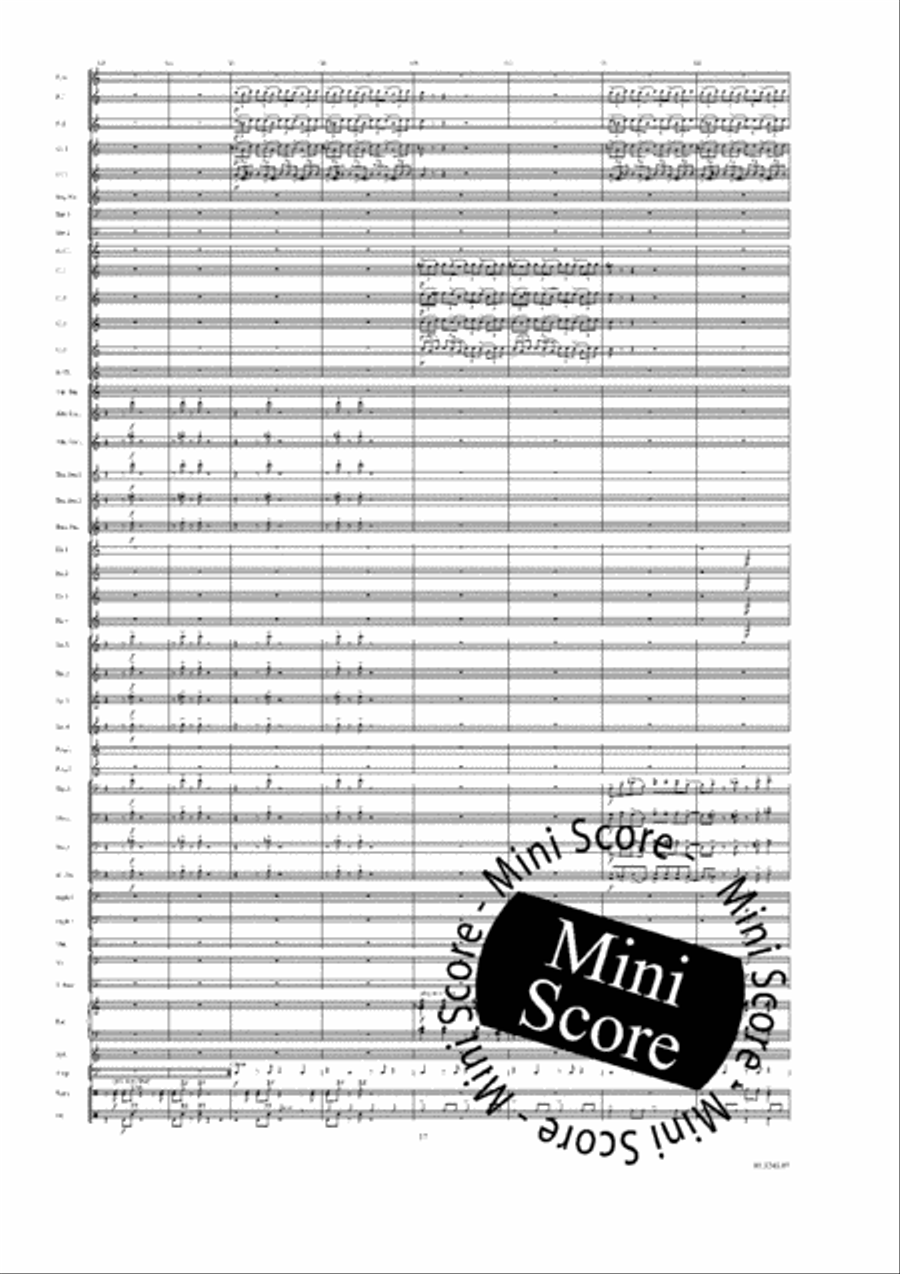 Eli, Eli Concert Band scores gallery preview page 21
