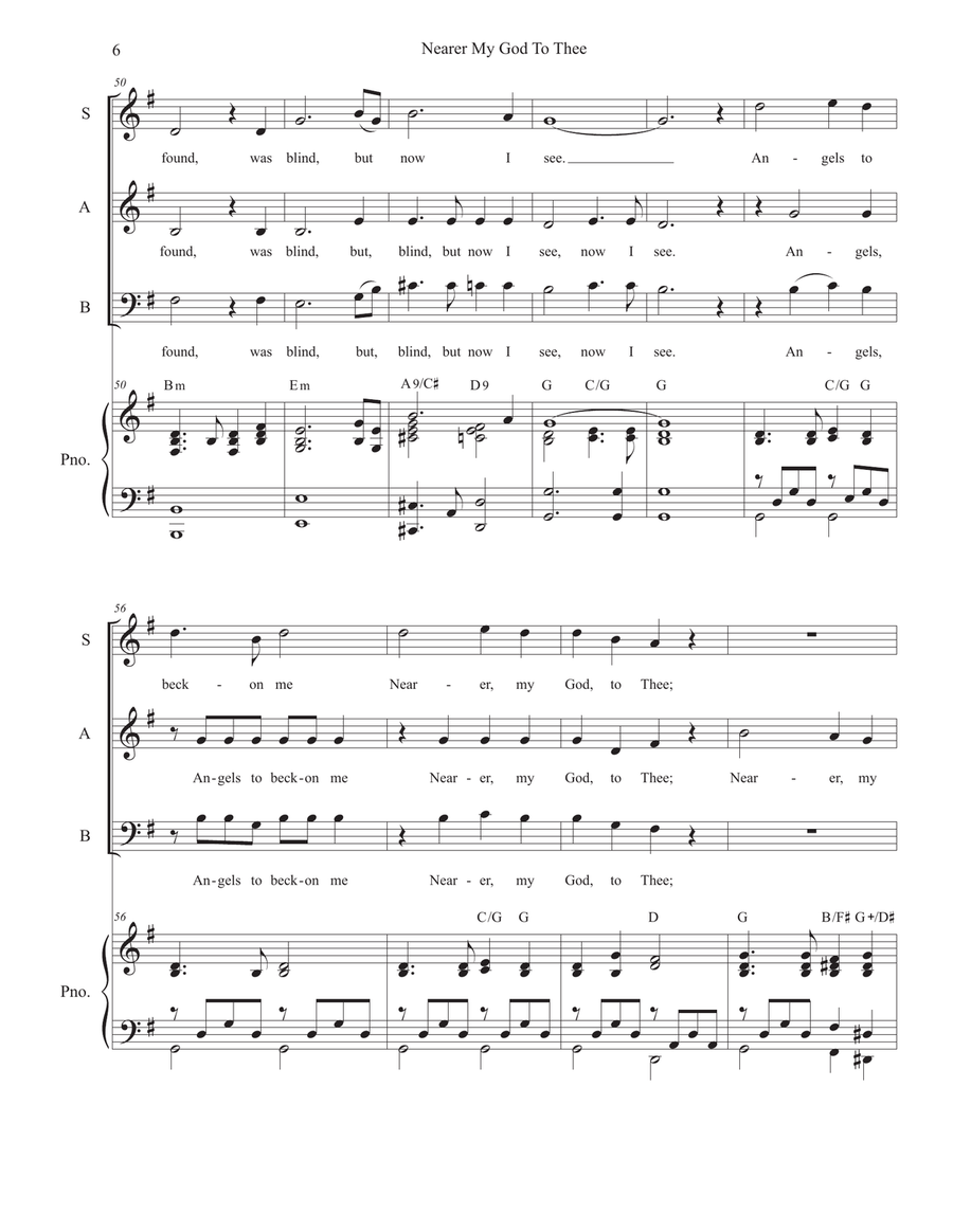 Nearer My God To Thee (with 